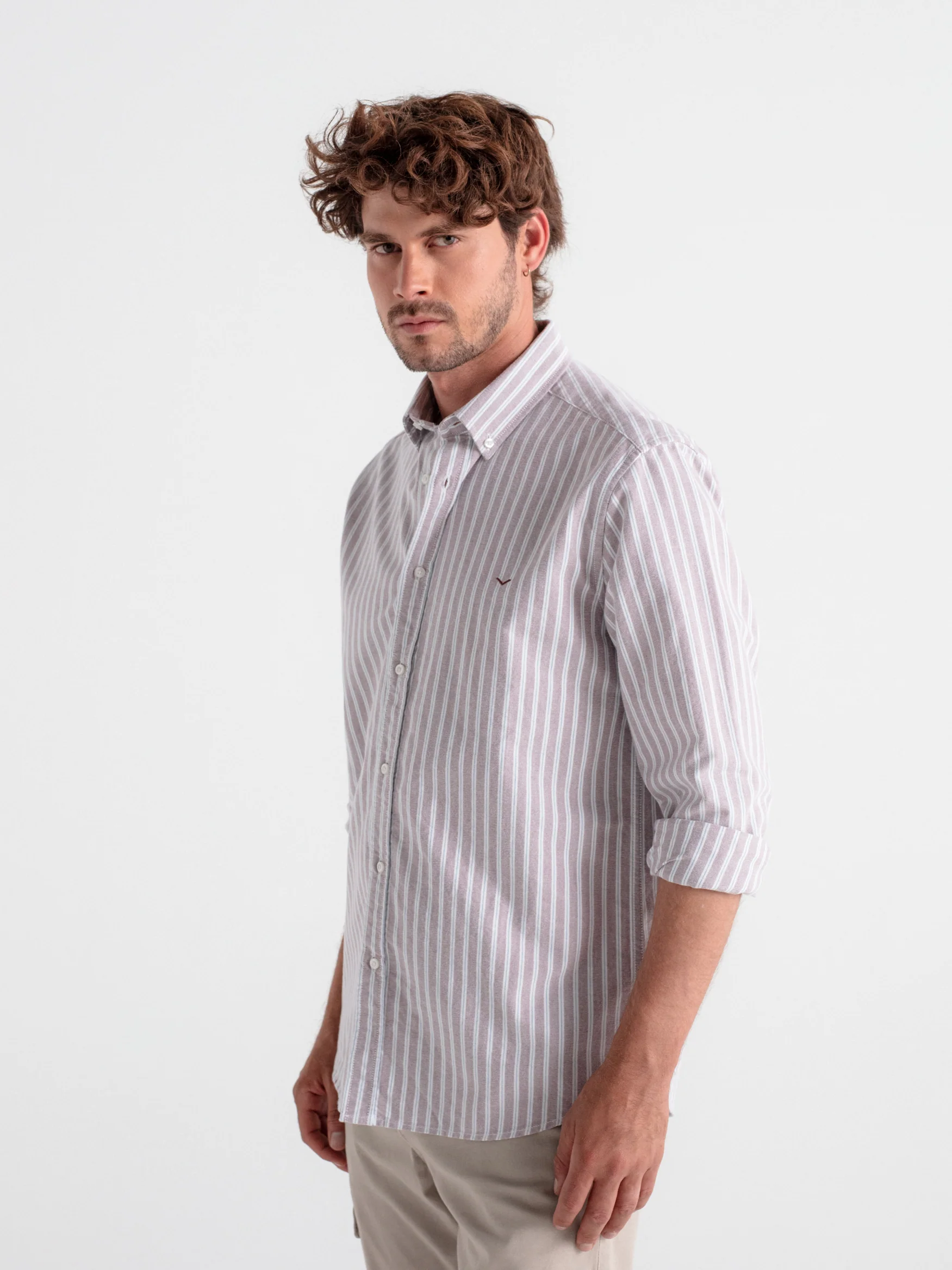 Camisa oxford rayas - Image 4