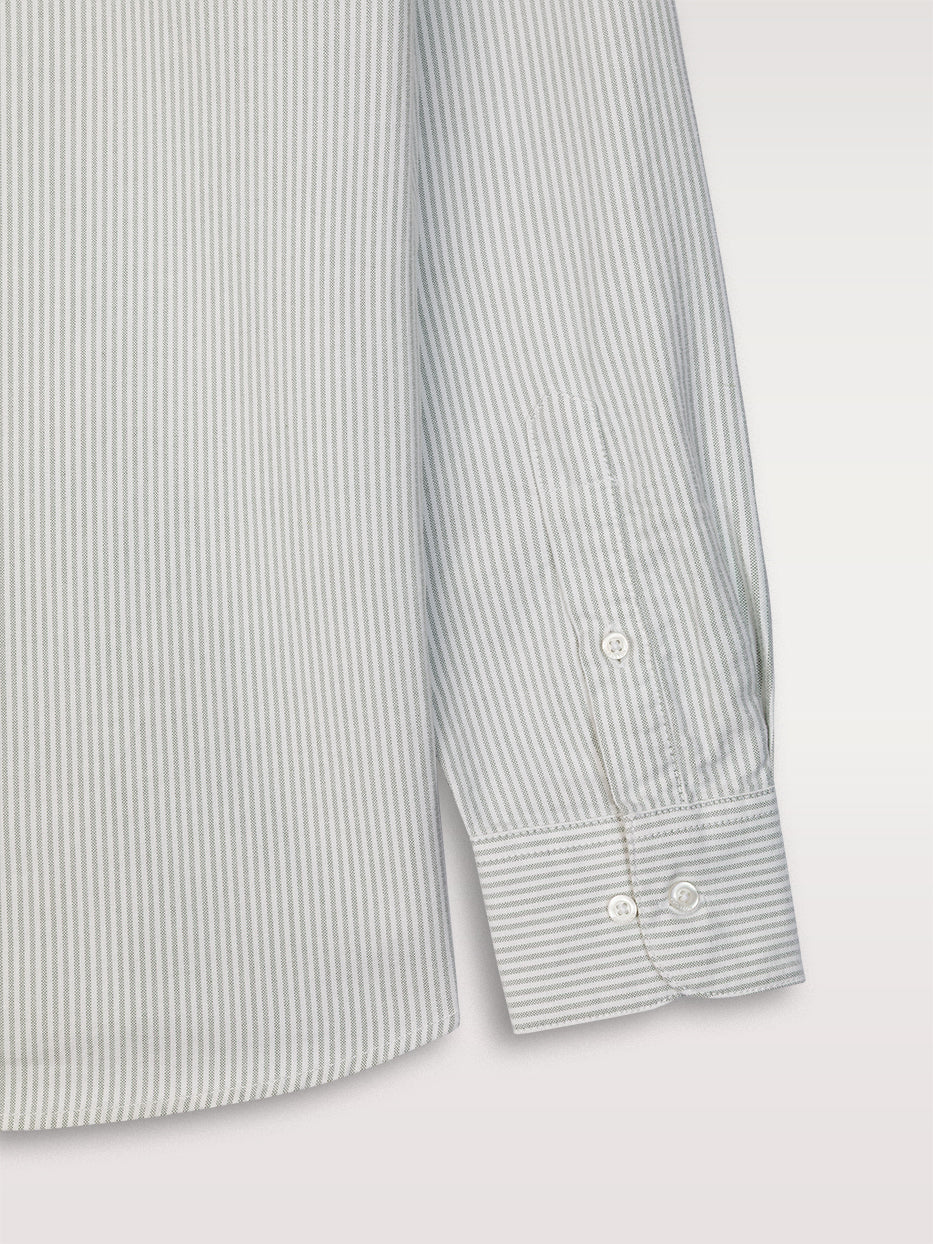 Camisa regular oxford rayas - Image 8