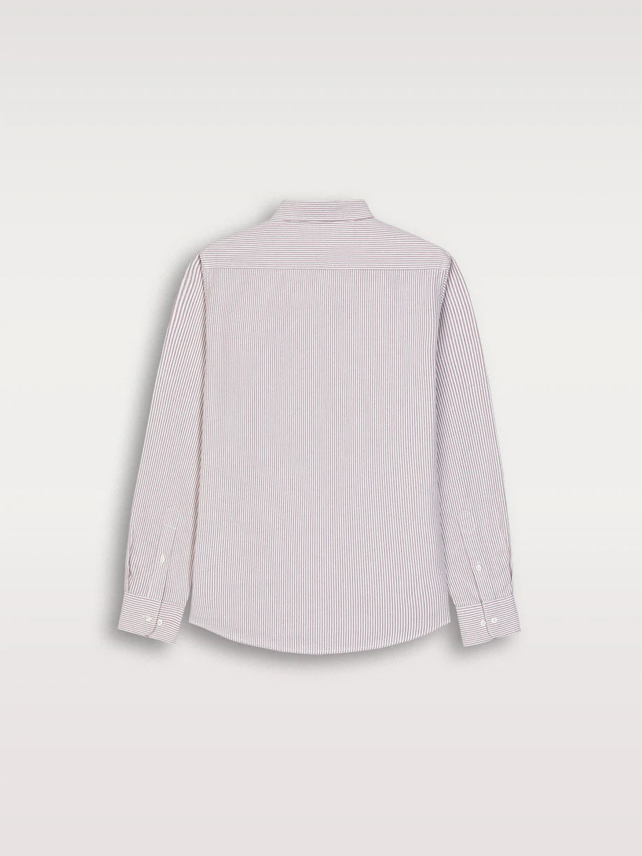 Camisa regular oxford rayas - Image 8