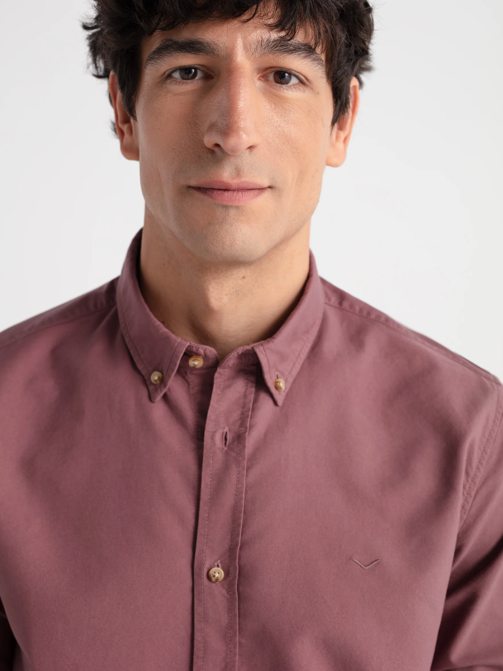 Camisa regular fit oxford algodón - Image 3