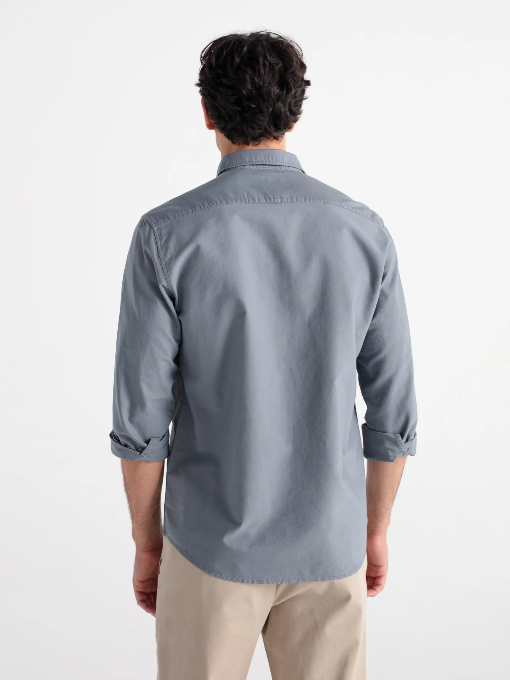 Camisa regular fit oxford algodón - Image 4