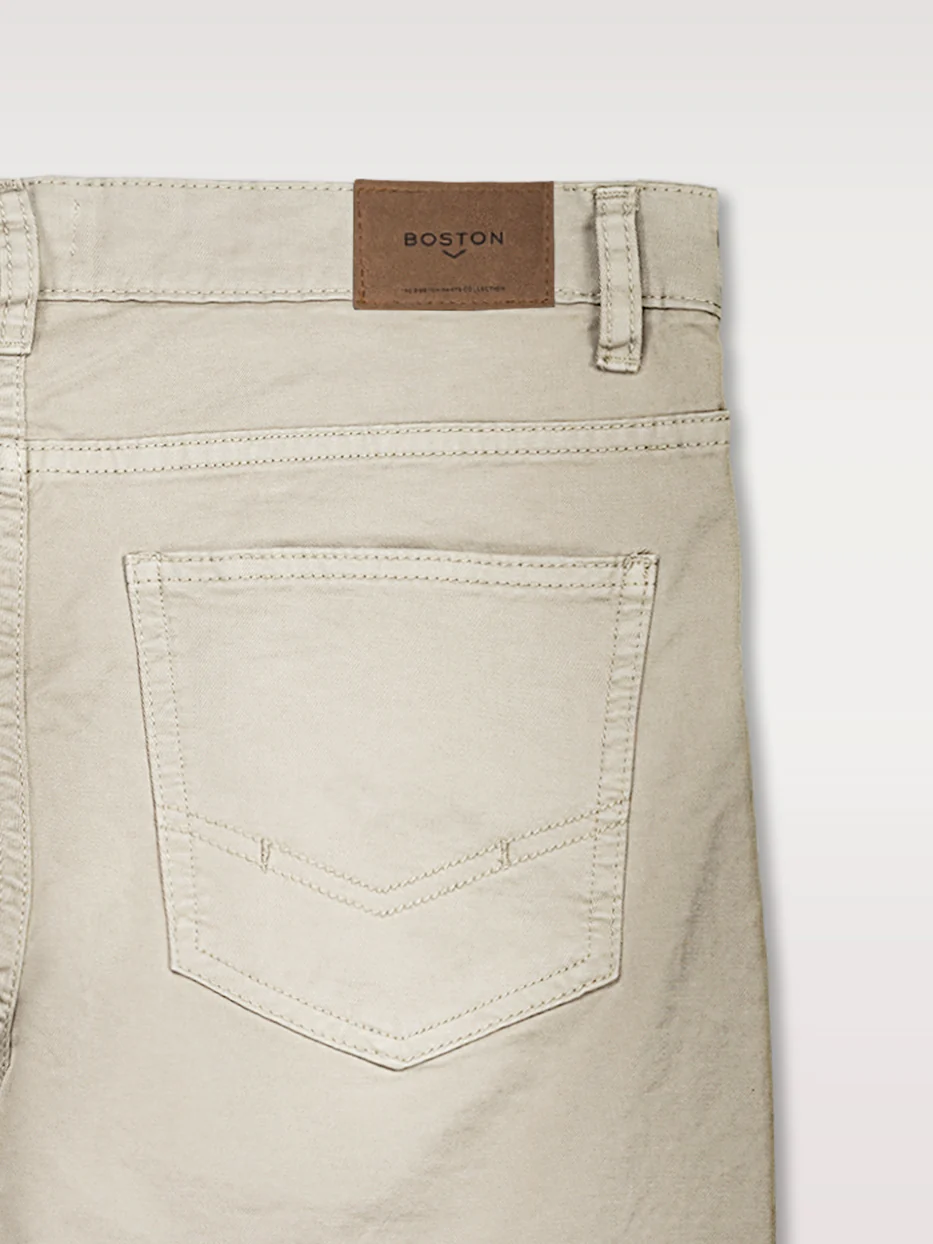 Pantalón slim fit sarga 5b - Image 3