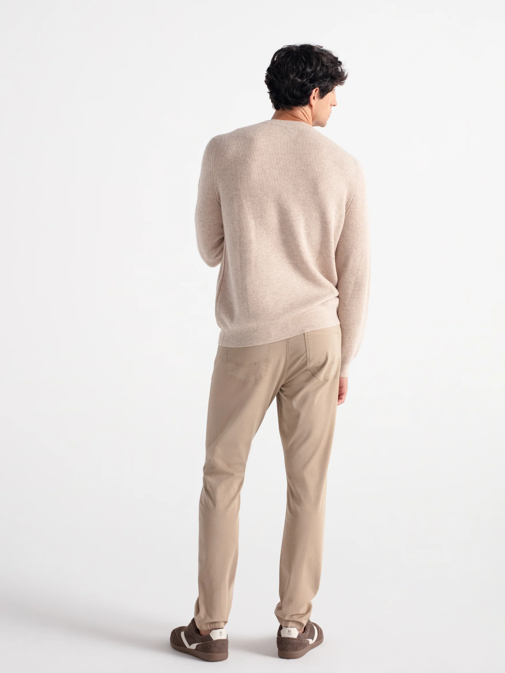 Pantalón slim fit sarga - Image 5