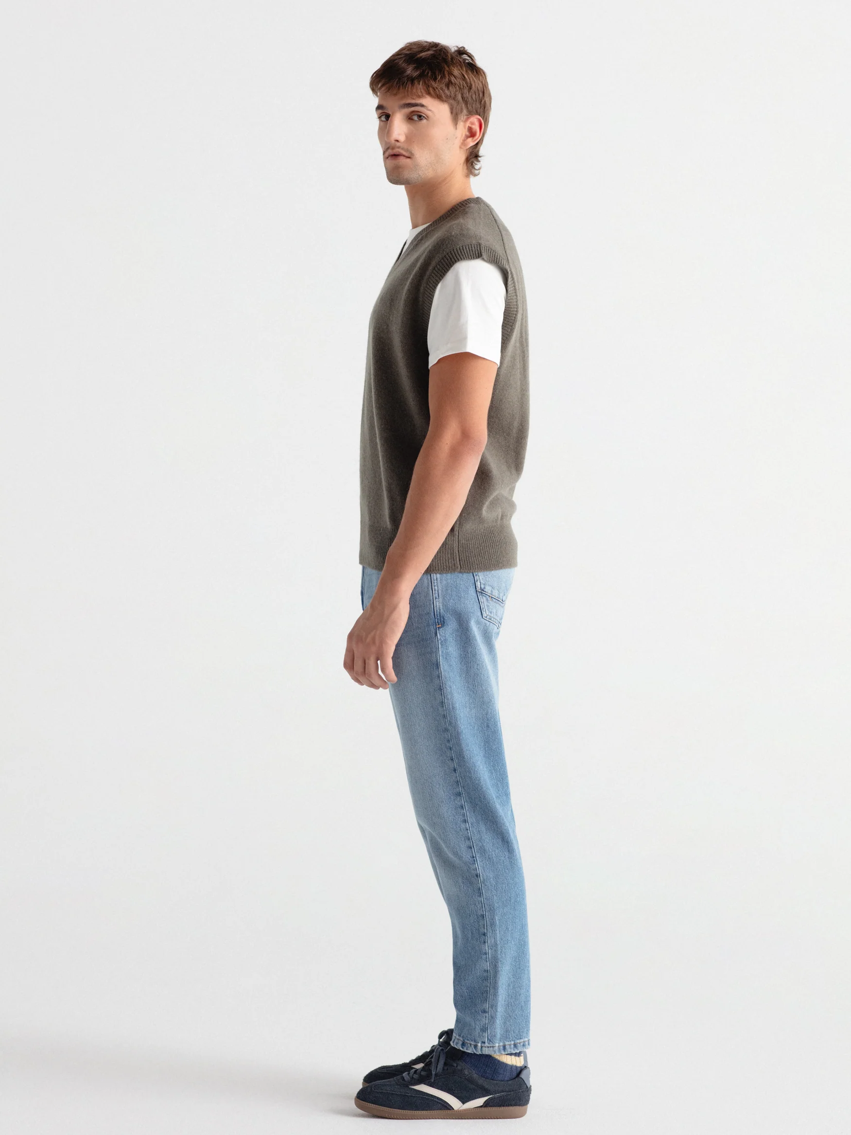 Pantalón tejano tapered - Image 5