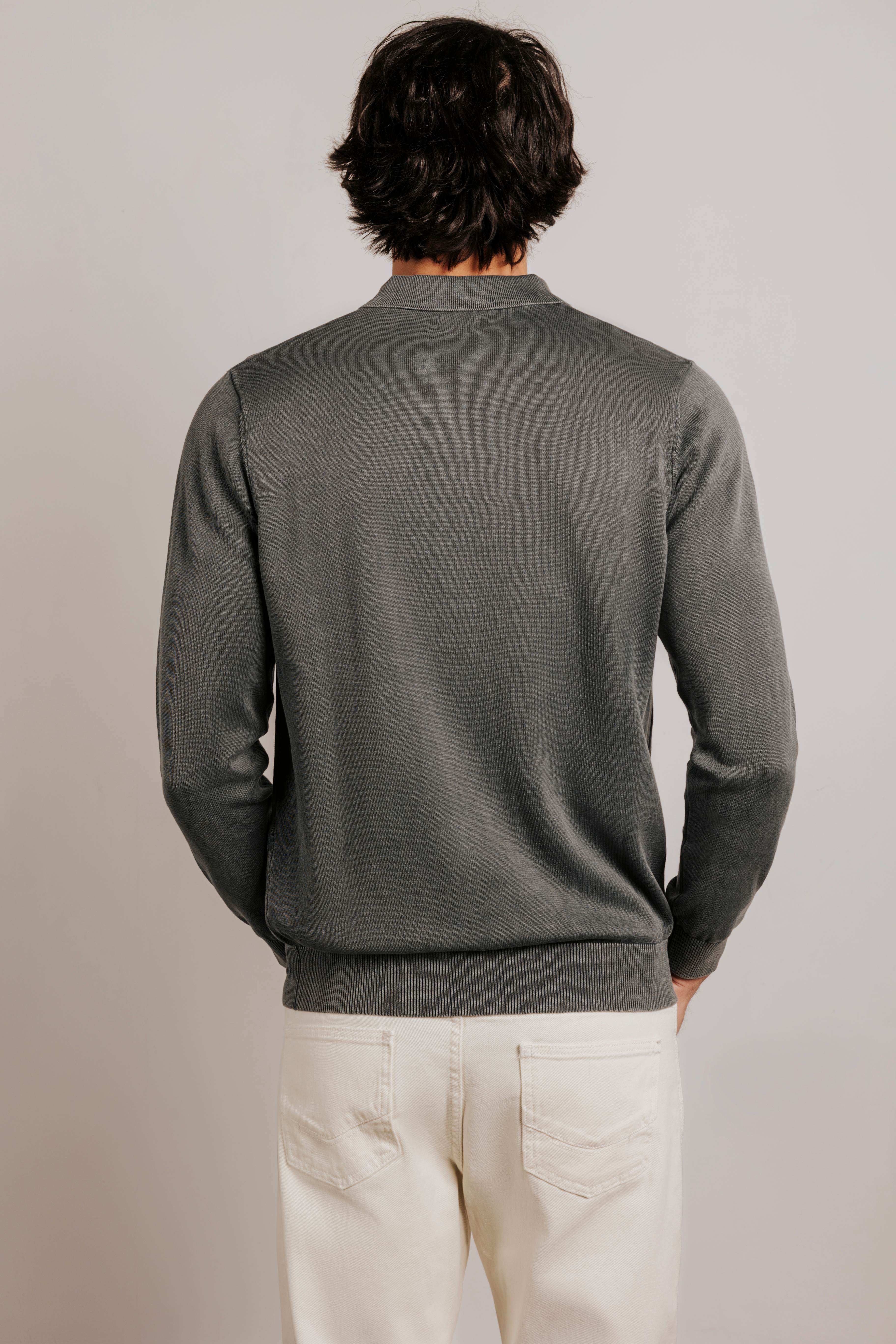 Polo algodón efecto desgastado - Image 3