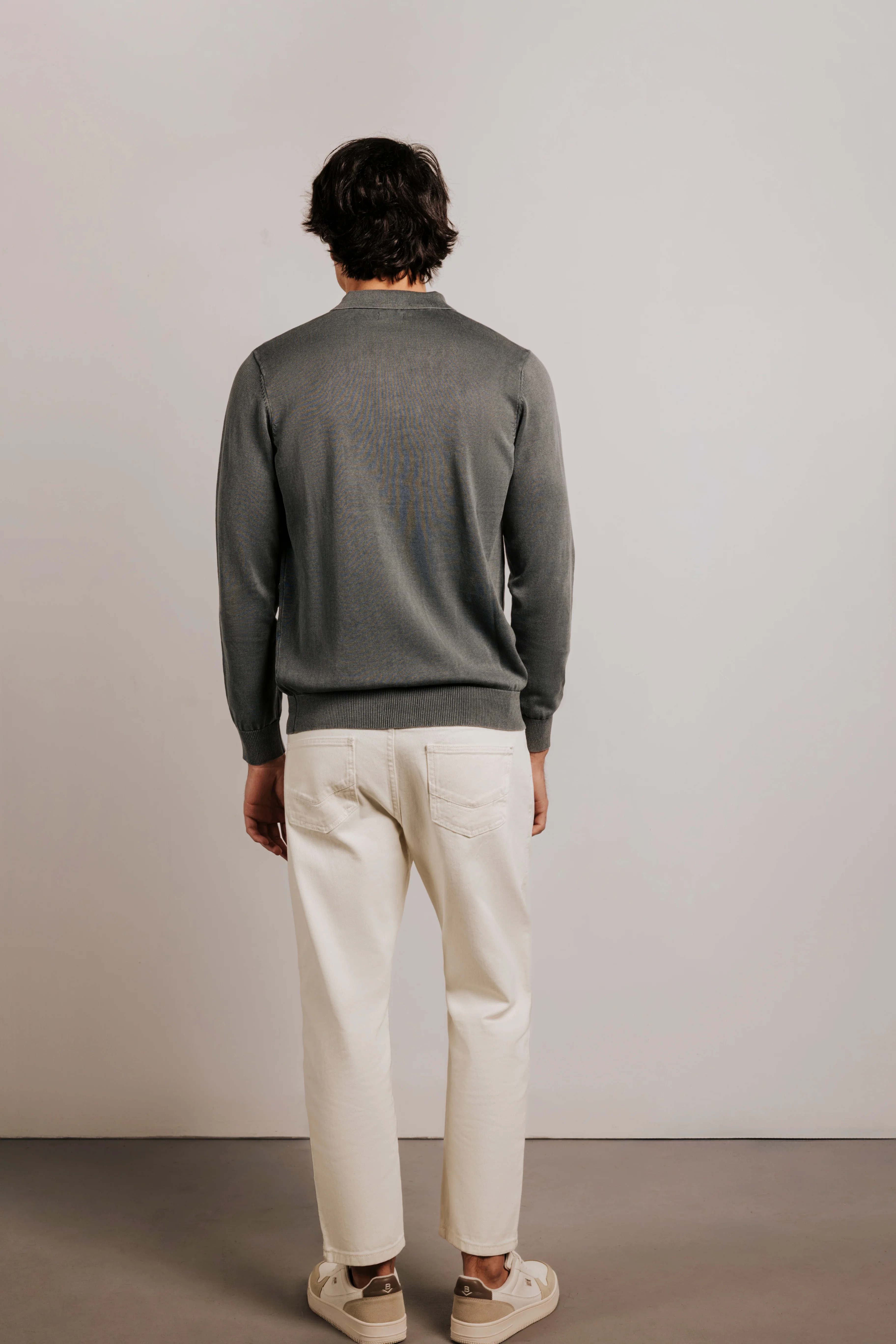 Polo algodón efecto desgastado - Image 5