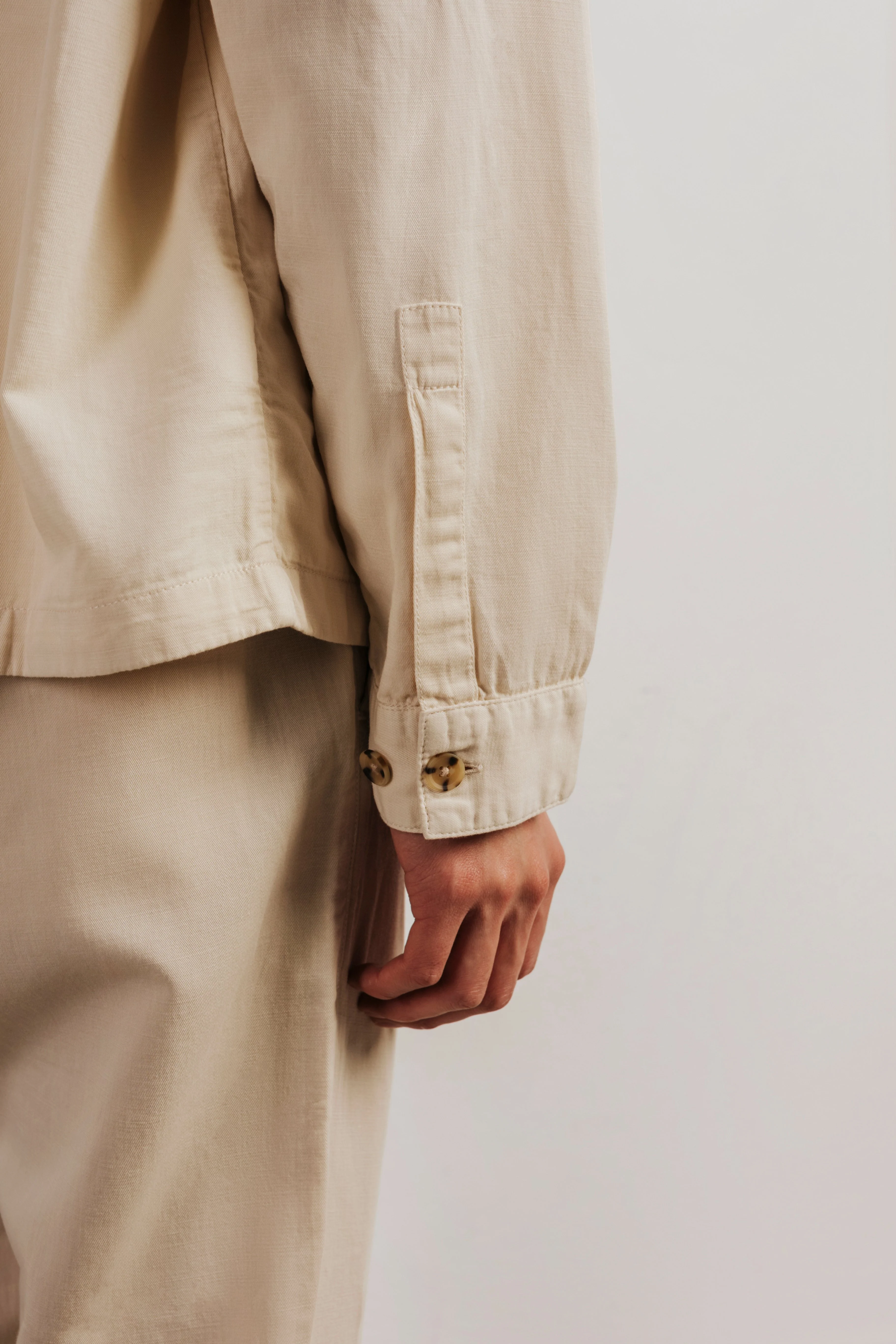 Sobrecamisa de lino - Image 3