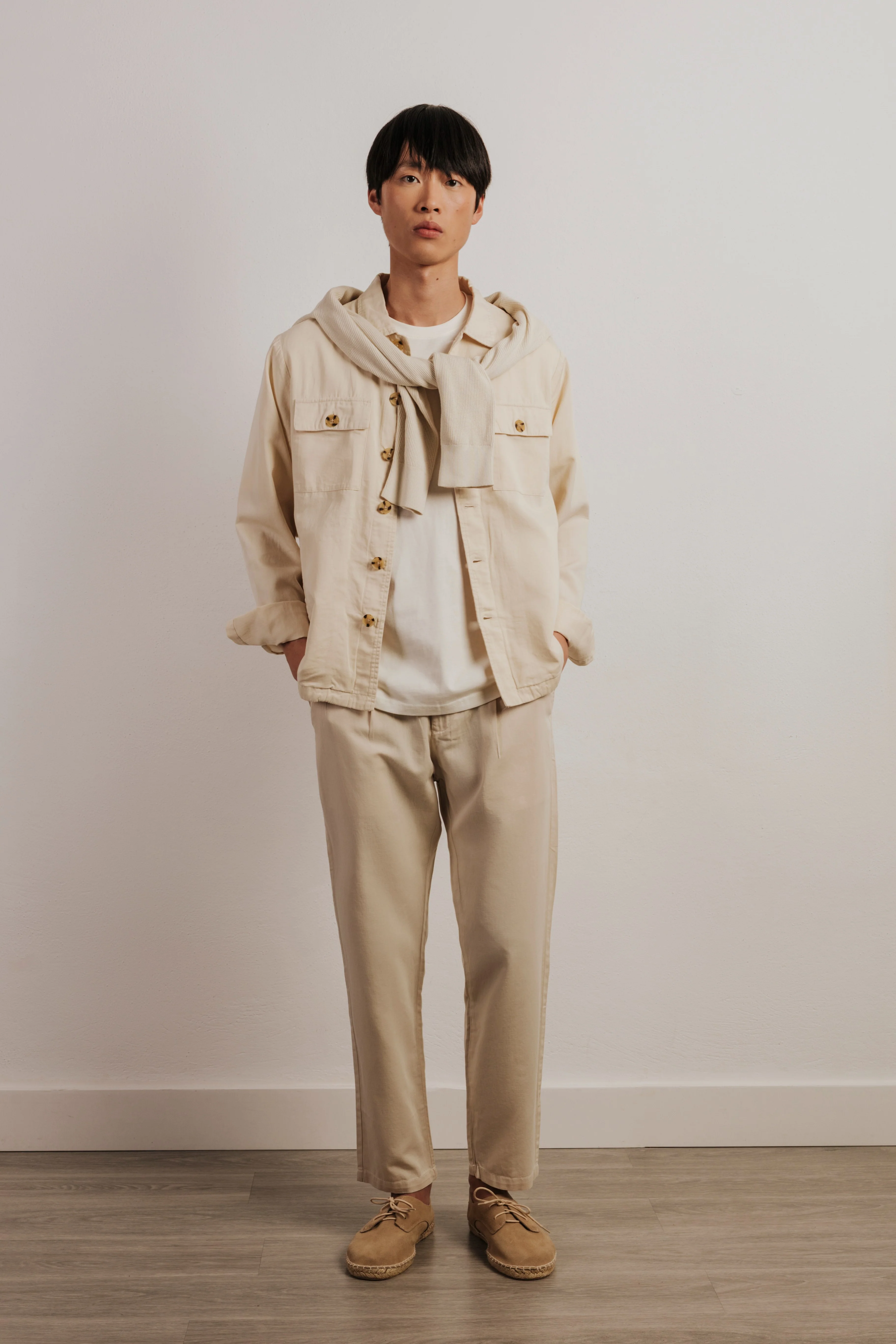 Sobrecamisa de lino - Image 9