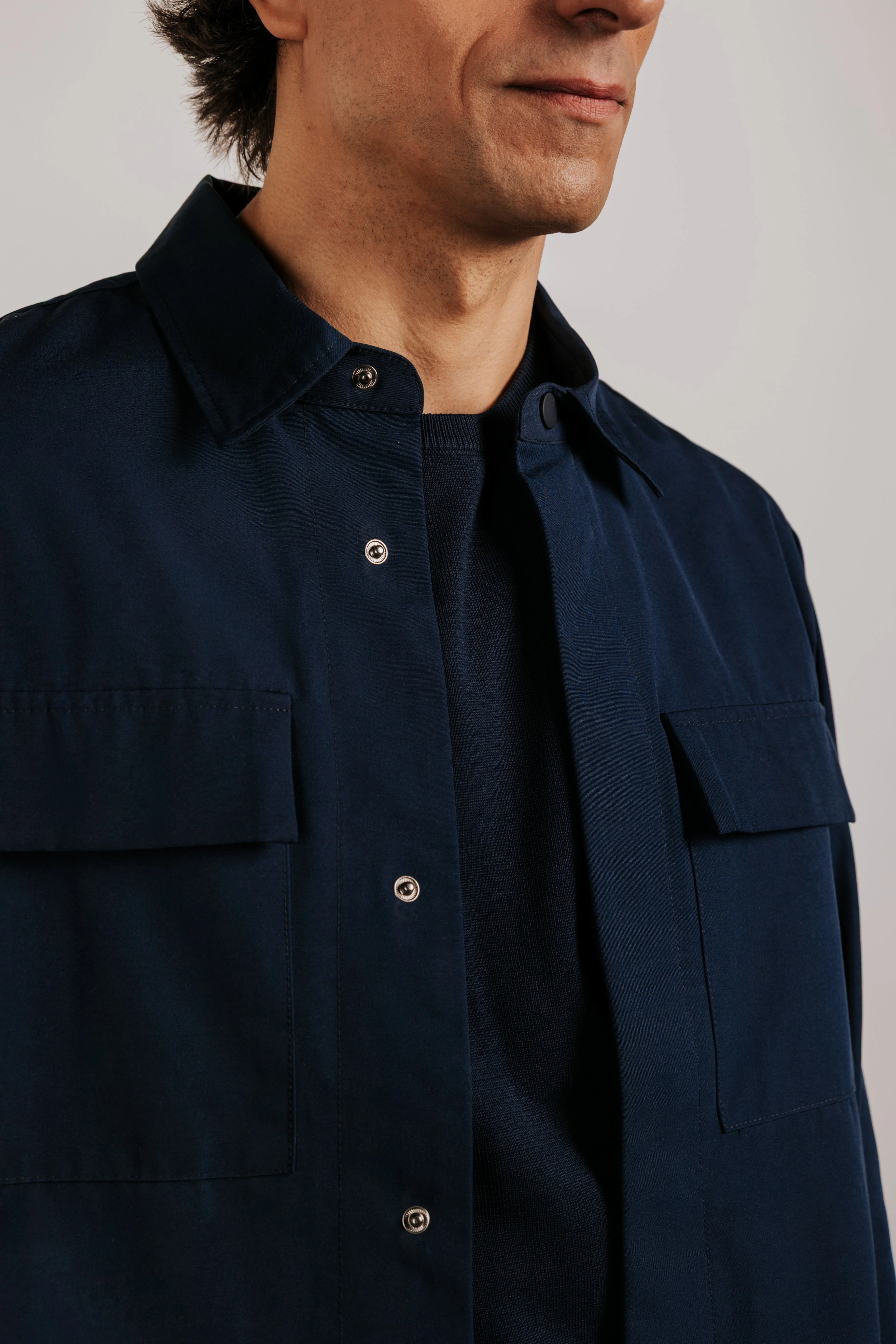 Sobrecamisa tejido gabardina - Image 3