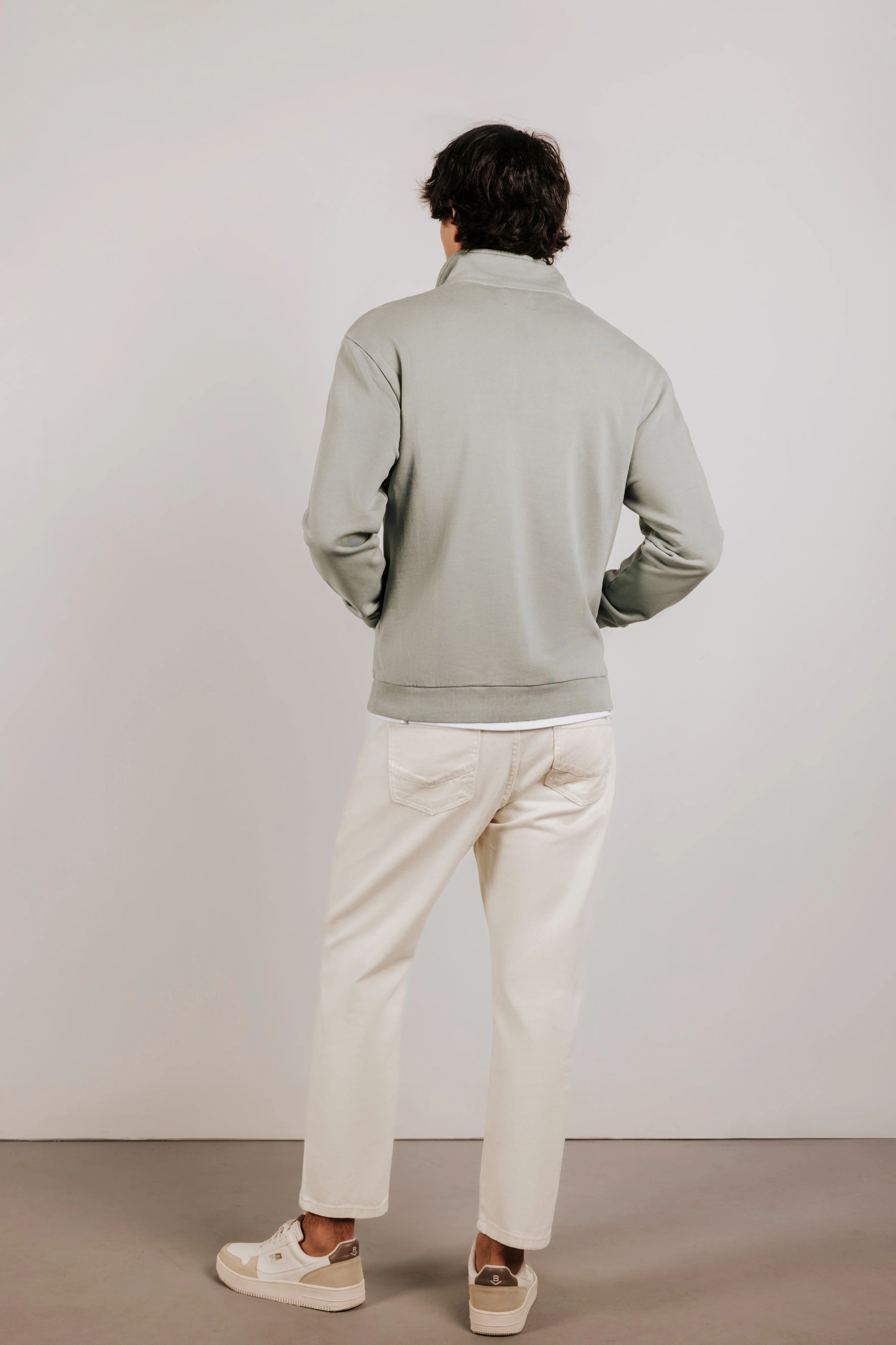 Sudadera confort cuello chimenea - Image 5